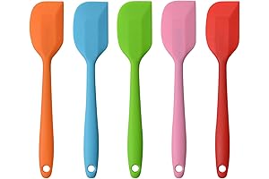 5-Piece Set of 8.5-inch Silicone Spatulas: The Perfect Tool for Your Culinary Creations