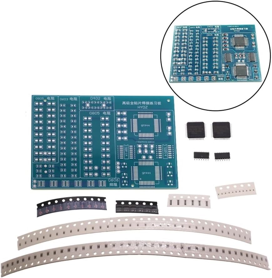 DIY Kit Training SMD NE555 CD4017 Rotating Flashing Components SMT LQFP44 Soldering Practice Board Electronic(SMT Board)