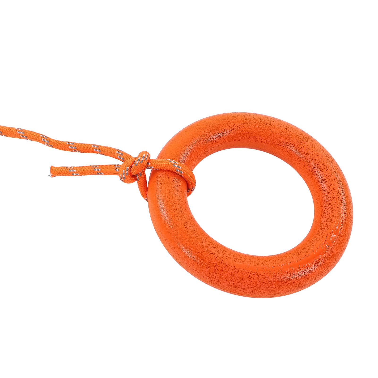 Floating LifeSaving Rope La linea di lancio di salvataggio di acqua professionale con striscia riflettente, per nuotare, andare in barca, pesca (PVC arancione, include il