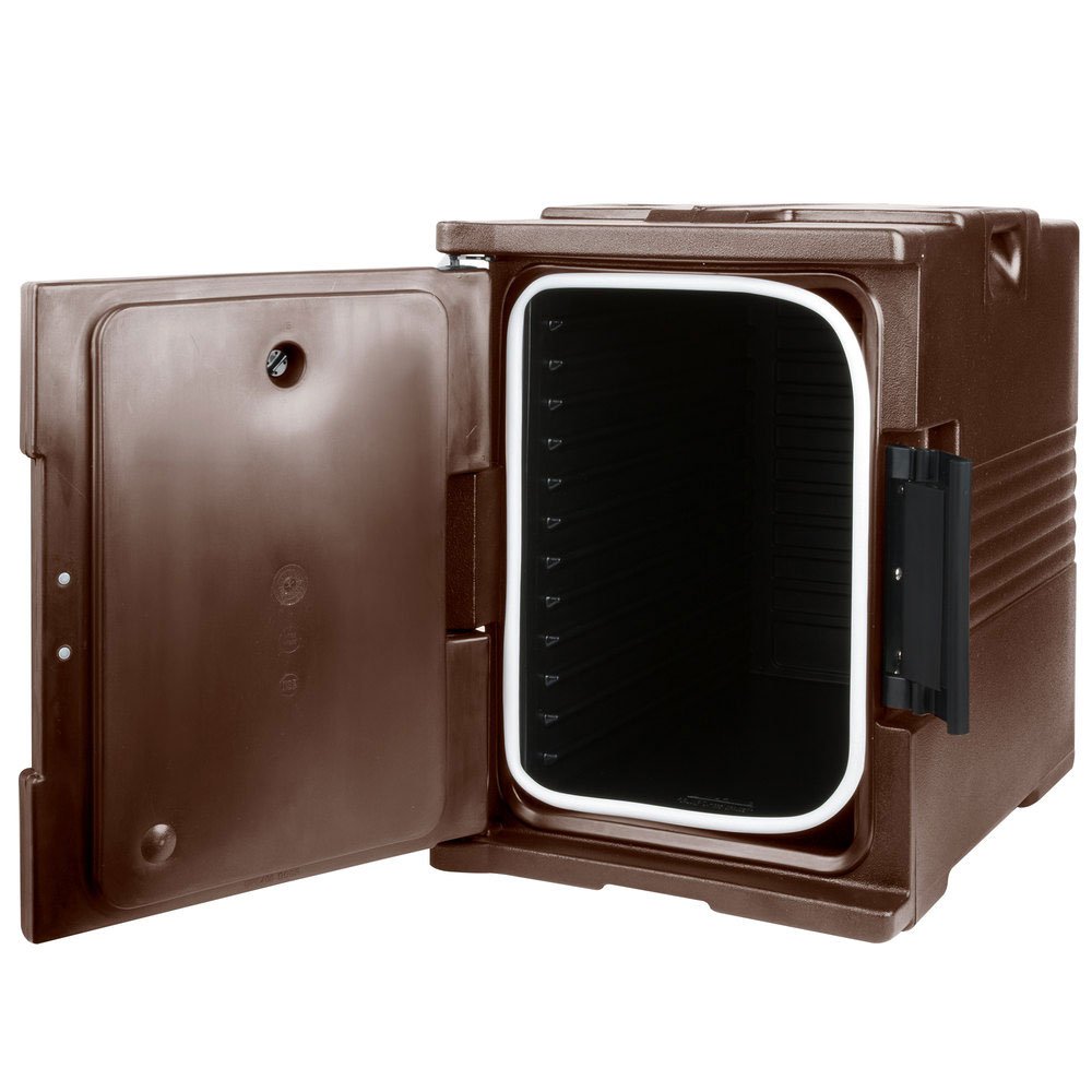 Cambro Camcarier Contenedor Isotermico para Gn 1/2, Marrón, 62x42x57 cm