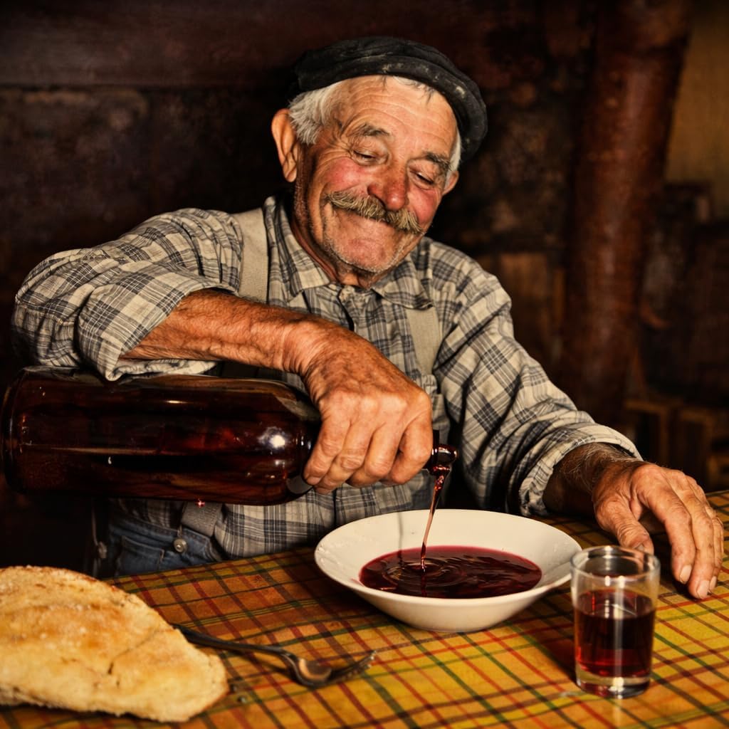 HISTORY COMPANY Bàcaro di Veneto Rustic Italian Wine Glass – Traditional Small Stemless Style, 4-Piece Set (Gift Box Collection)