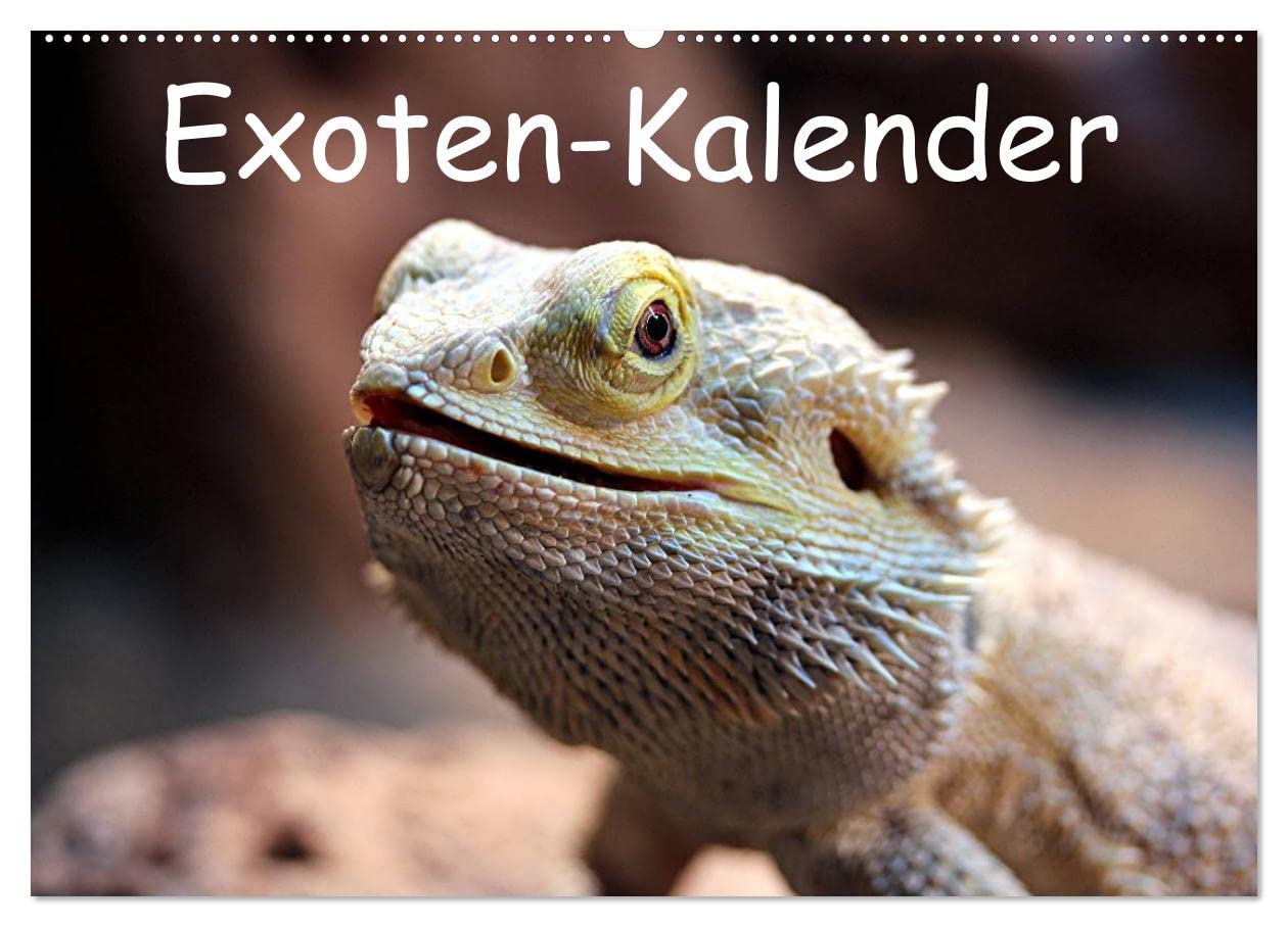 CALVENDO - Exoten-Kalender (Wandkalender 2027 DIN A2 quer), Monatskalender: Exotische Tiere, ein toller Wandschmuck im Büro oder zu Hause.