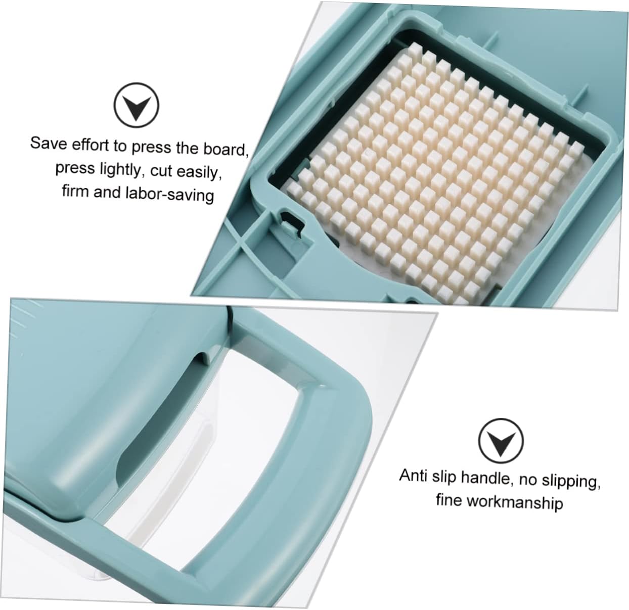 Ciieeo Multifunction Vegetable Chopper Egg Separator Stainless Steel and Plastic Easy to Use for Slicing Shredding and Separating Egg Whites for Meal Prep and Cooking