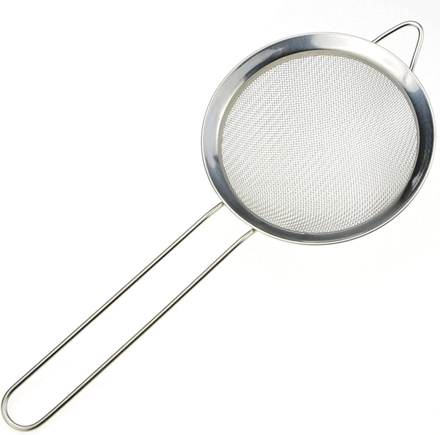 Espumadera De Cocina Fregadero De Té De Acero Inoxidable Para Harina, Filtro, Herramientas De Bricolaje, Herramienta Kichen, Colador, Accesorios De Succión De Aceite Para Cocinar Y Freír(16cm)