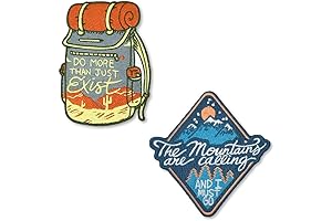 Embroidered Patch Set: The Great Outdoors