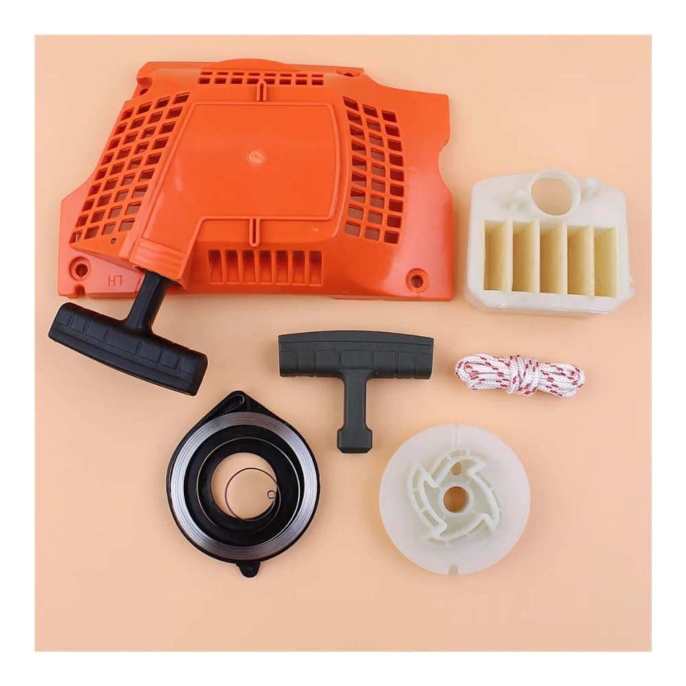 Kit de puesta a punto del filtro de aire del arrancador de retroceso for motosierra de gasolina 350 340 345 346 346XP Repuestos for motosierra 537 10 47 02 Piezas de repuesto