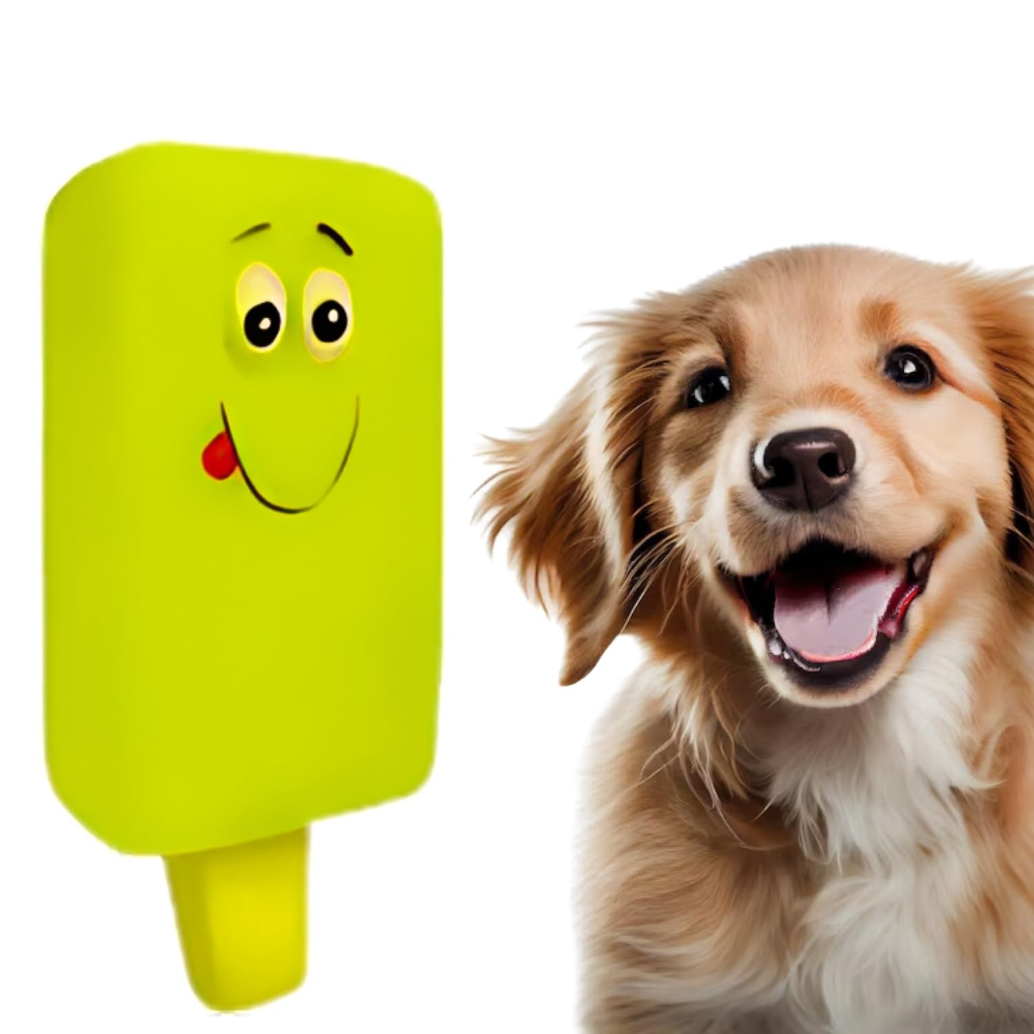 Western Era Ice Cream Smiley Squeaky Toy -Interactive Plush Toy, Unleash Fun in Your Furry Friend, Buddy for Dog & Cat, Perfect for Playtime, Chew Time, Cuddle Time, Long-Lasting for Your Beloved Pet (B0DB84HNHG) Amazon Price History, Amazon Price Tracker