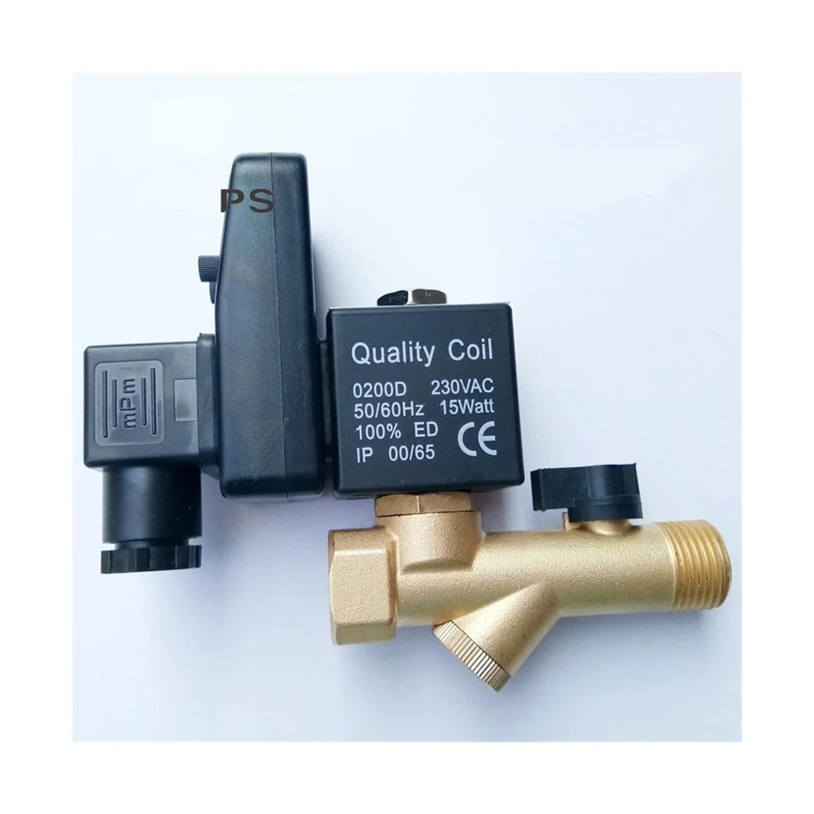 Sfocqvish 12V 1/2 Inch Brass Electric Drain With Timer For Water 220V 110V 24V 16Bar(12V)