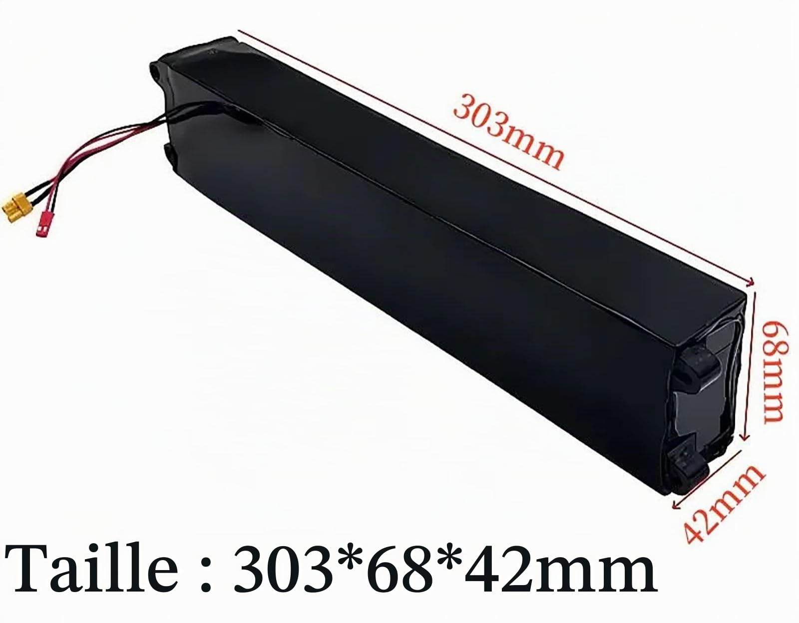 Batterie pour Trottinette Électrique 36V 30Ah Batterie Rechargeable, Batterie De Remplacement Étanche 36V 10S3P pour Kit Moteur De 200W-750W