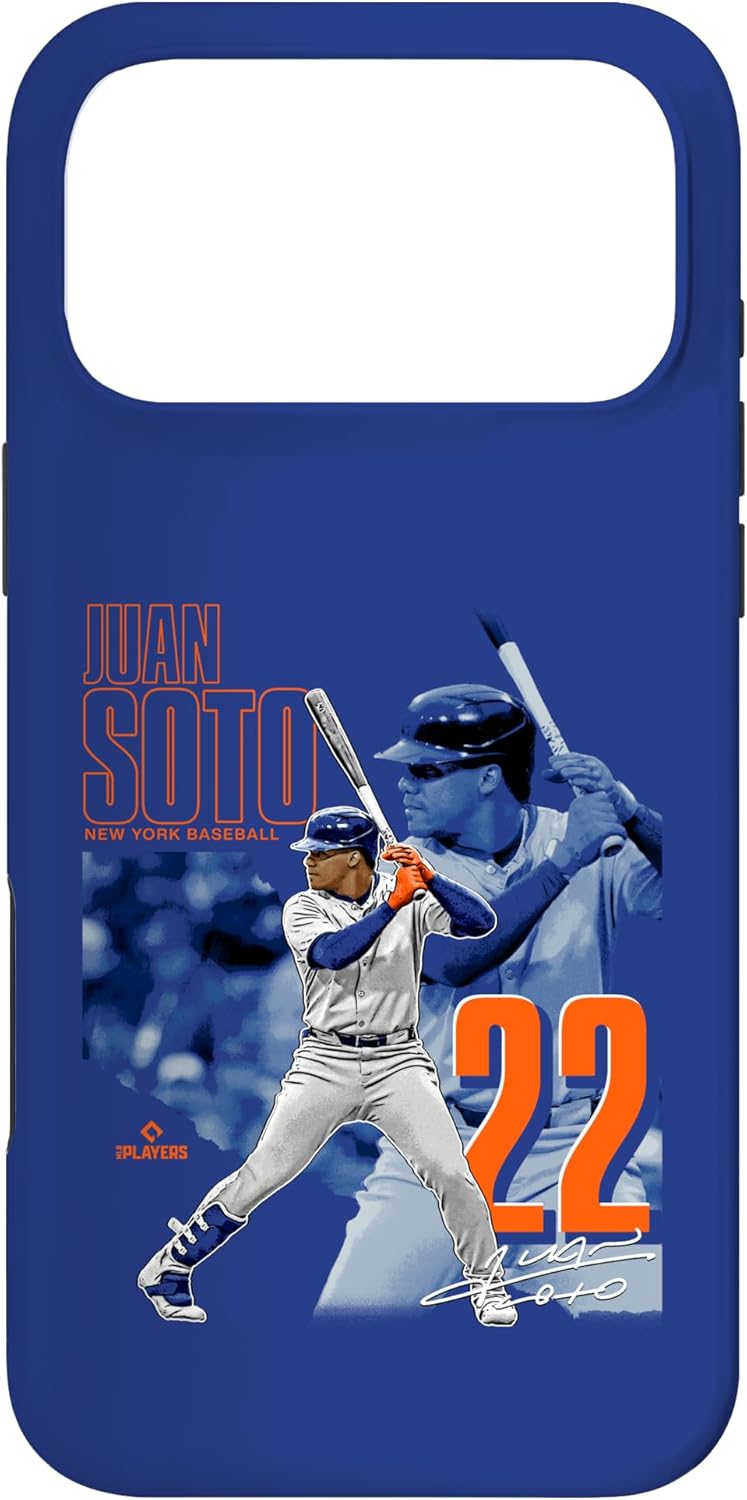 Juan Soto | New York M MLB Baseball Players| MLBJSO304N Case for iPhone 17 Pro Max