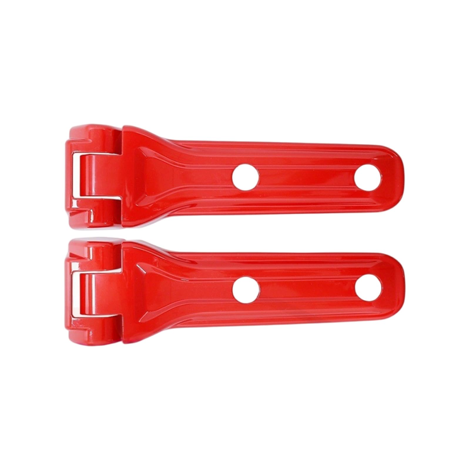 Nucelit Red Tailgate Hinge Decorative Cover Accessory With Quick Installation For Car Modification 2018 To 2024 Suv Door Hinge Decor