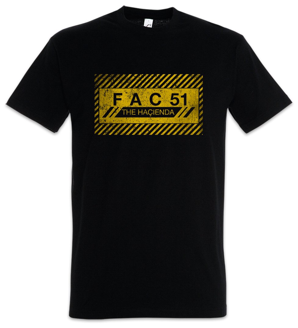 Urban Backwoods Men's Black Fac 51 The Hacienda I T-Shirt Size Xl