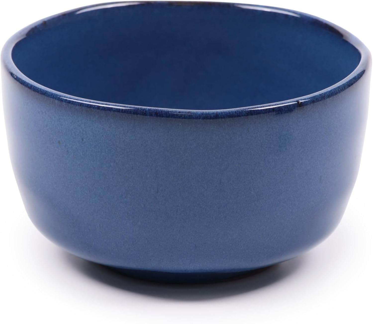 BambooMN Matcha Traditional Tea Bowl, Deep Blue, 1 Piece