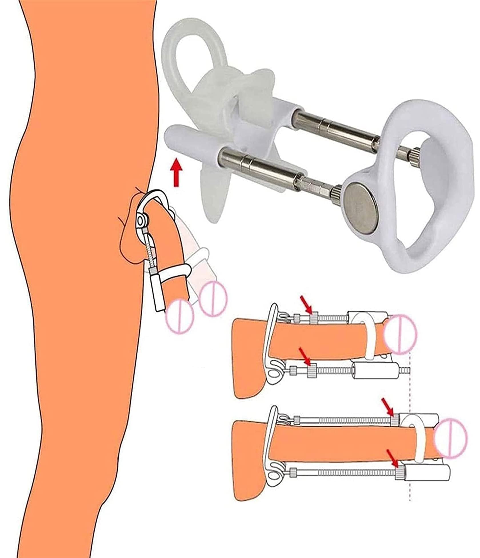 JINGHUA3 BDSM Penispumpen Vorrichtung Zur Penisvergrößerung Sexspielzeug  Verzögerung Wunschkontrolle Übung Ausdauer Erektionshilfe Vakuum Potenz  Ejakulation Erektions Pumpe Erotik Spielzeug Für Männer : Amazon.de:  Drogerie & Körperpflege