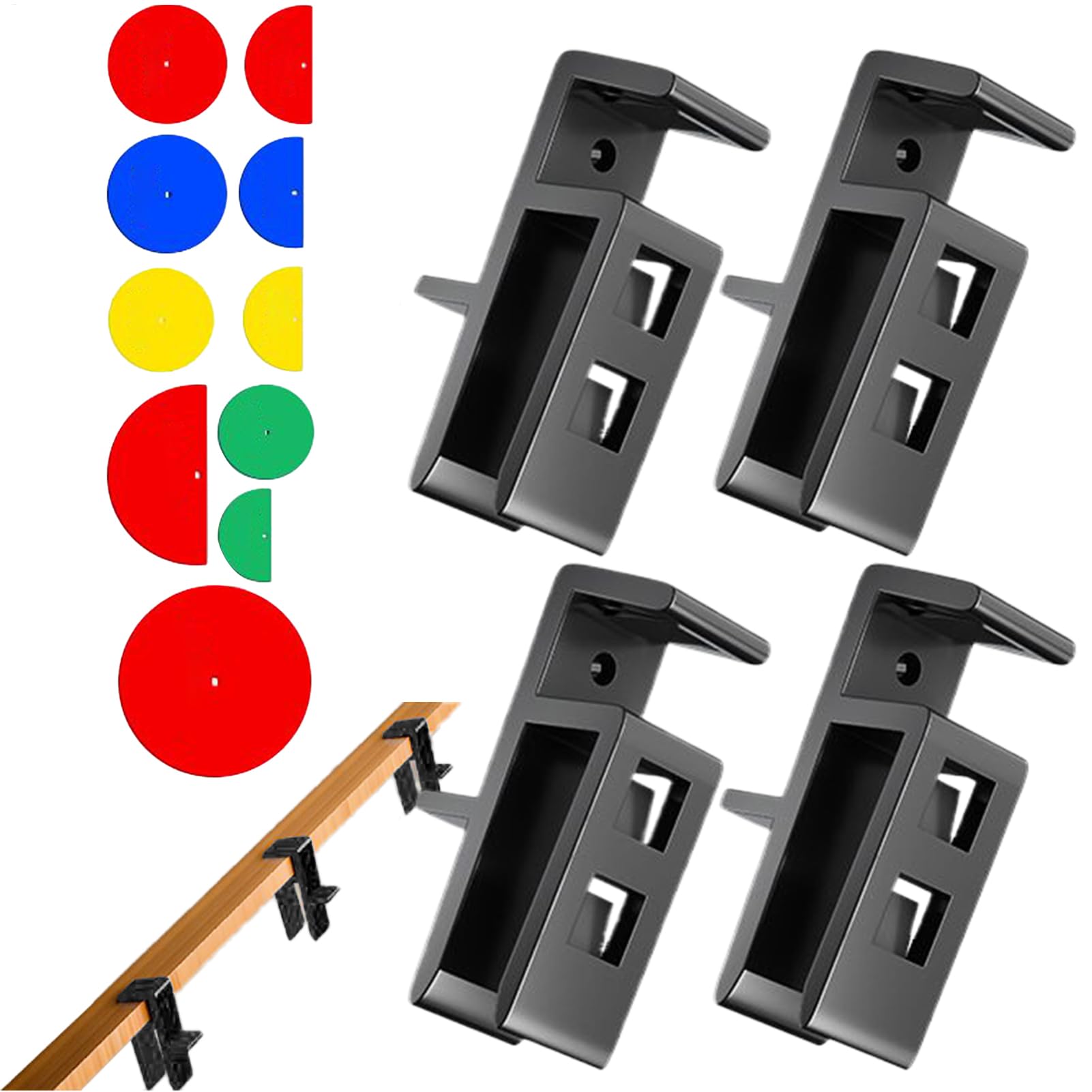 Herramienta De Plantillas De Carpintería - Accesorios Para Trazado Y Montaje De Muebles | Plantilla De Montaje Para Puertas De Gabinete | Para Profesionales, Carpinteros, Aficionados, Renovadores Del