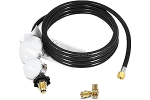 12 FT Mr Heater Regulator Propane Tank Hose and Regulator Kit