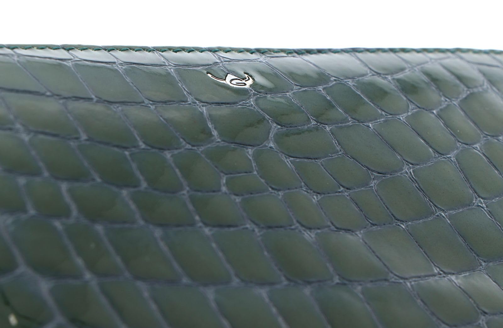 Golden Head Leder Geldbörse Cayenne RFID Protect RV-Damenbörse 2820 Grün - Blau Limited dunkelgrün