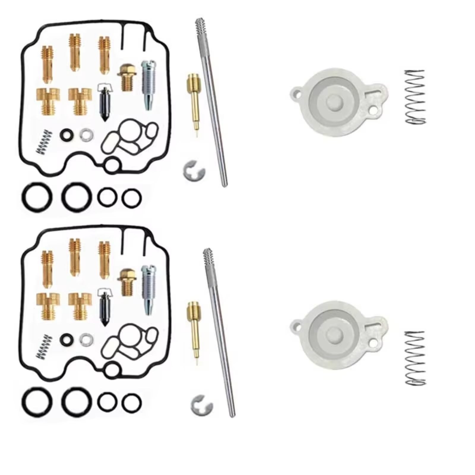 Kit Reparación Carburador Motocicleta para Ducati para Monster 600 1993-2001 Piezas Reconstrucción Diafragma Émbolo Carburador Kit de ReconstruccióN Carburador(Set 2)