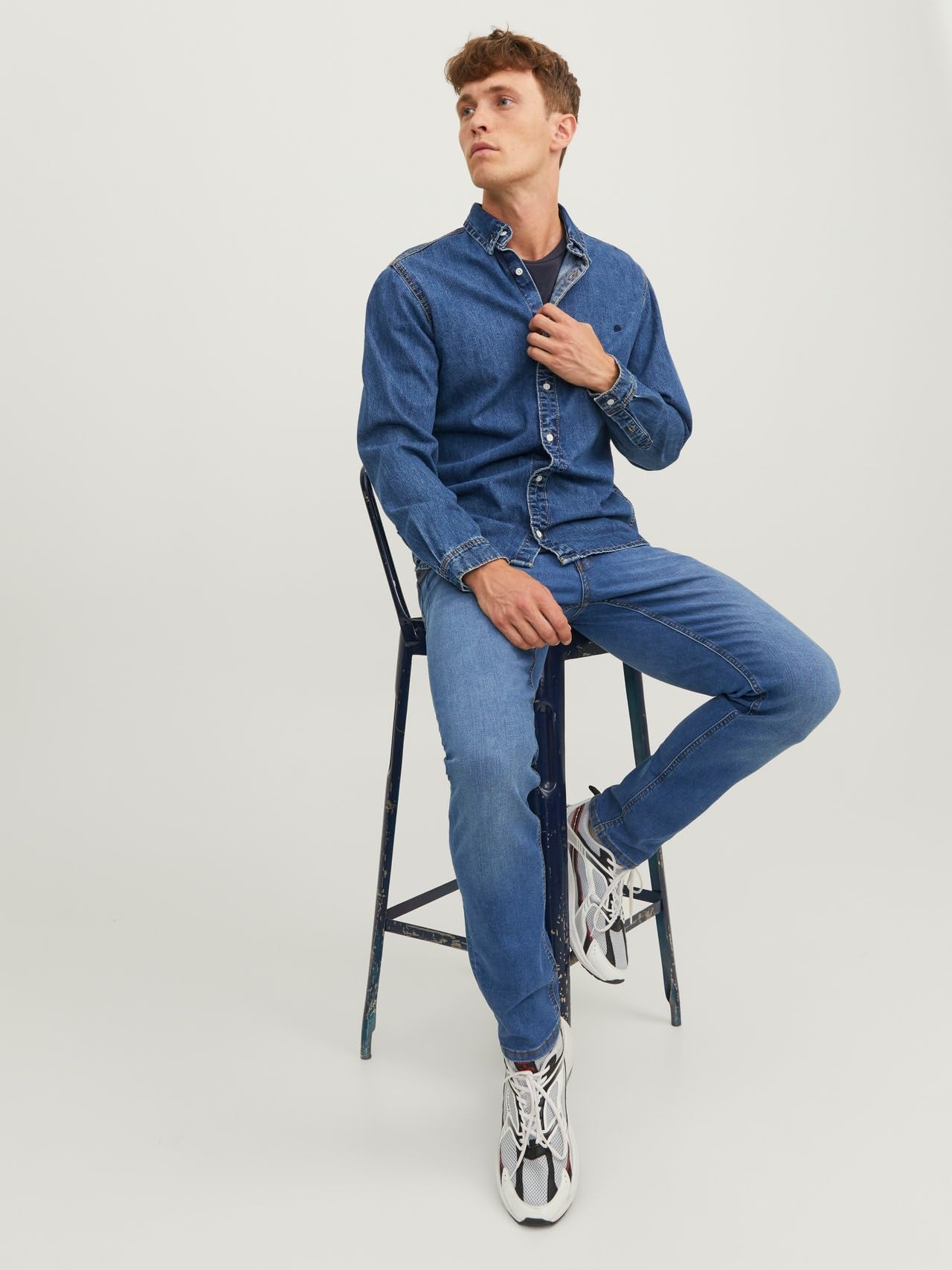 JACK & JONES Jean Slim JJIGLENN Jjoriginal SQ 223 Jean Slim
