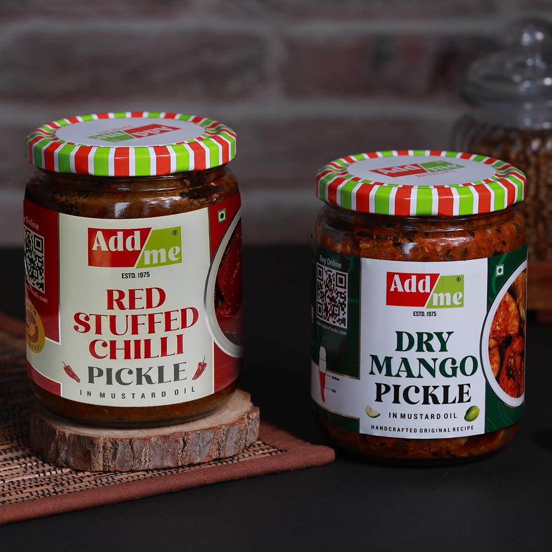 Add me Home Made Red Stuffed Chilli Pickles, Dry Mango Pickle 1kg Rajasthani marwadi lal mirch ka achar, sukha aam ka achar 500gm Mixed Each Combo Offer Glass Pack (B0894P6BVD) Amazon Price History, Amazon Price Tracker