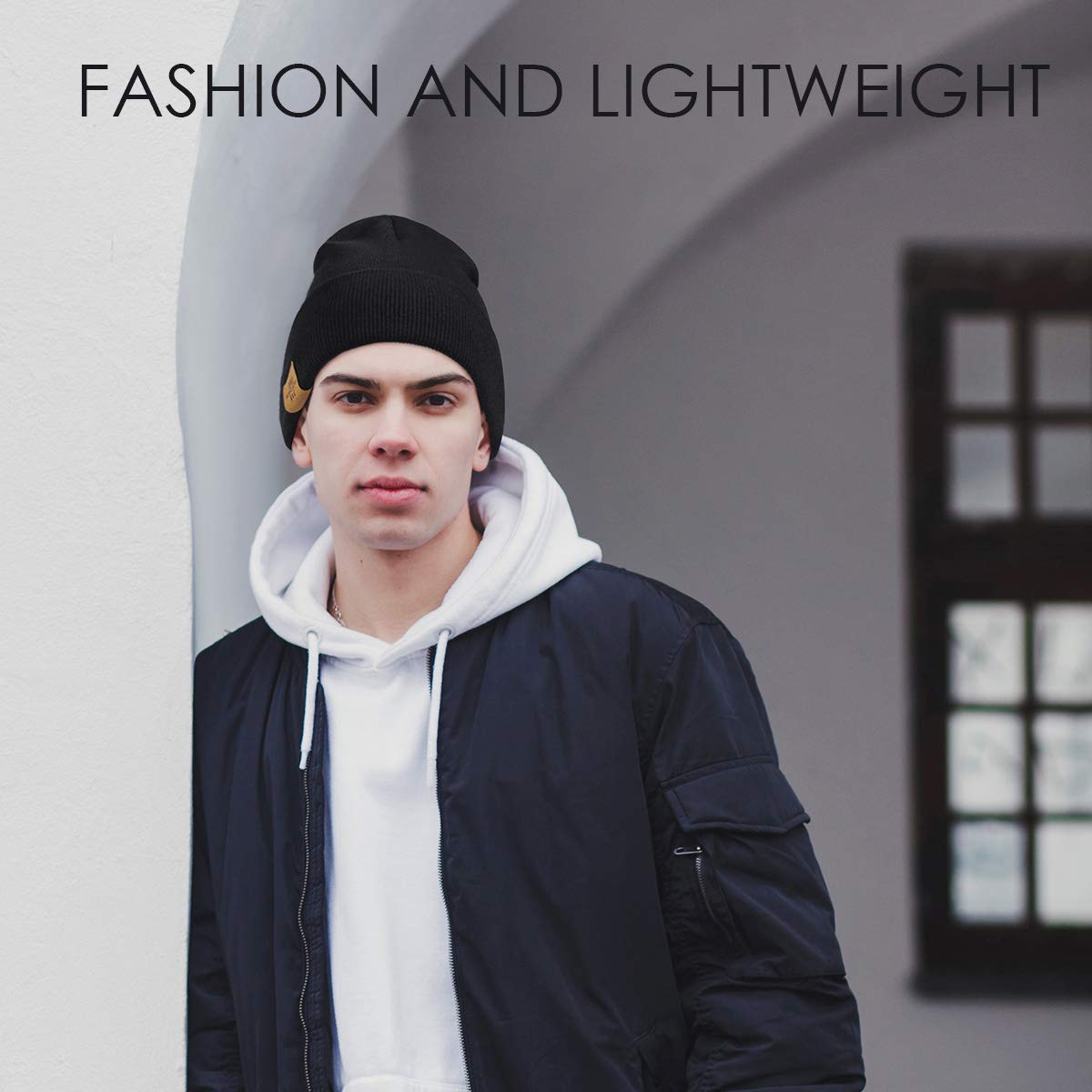 Wmcaps Cappello Uomo Invernale Berretto Uomo in Maglia, Regali per Donna e Uomo a Natale, Unisex Beanie Invernale Cappelli per Sci/Bici/Moto