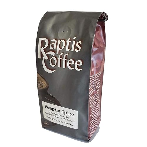 Miniatura 3 de Raptis Coffee Roasters - Bolsa de café molido en grano de vainilla de 12 onzas