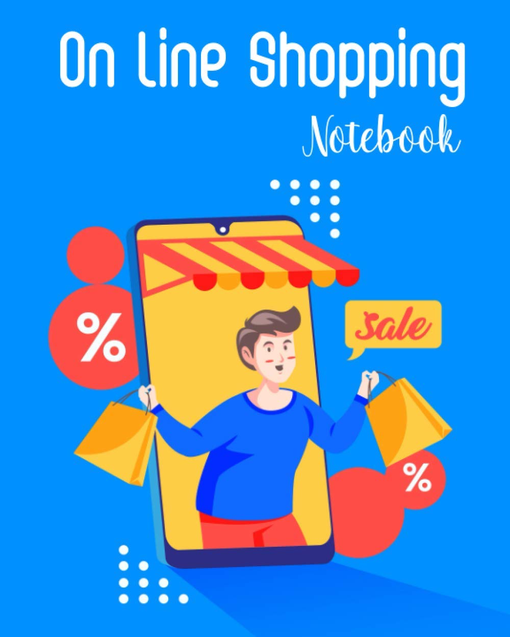 Online Shopping Notebook Tracking keeper organizer for all