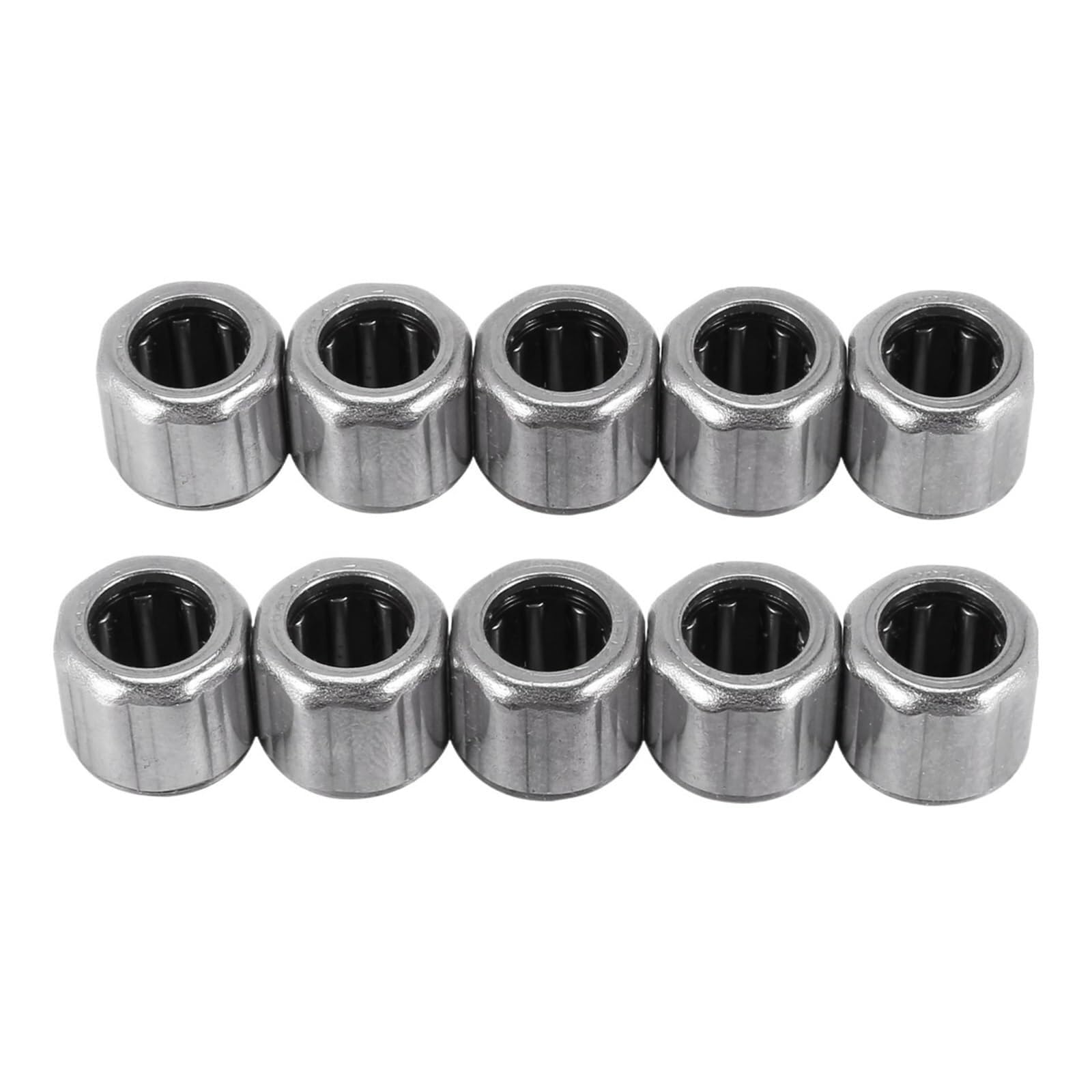 Bimetaliczna tarcza uszczelniająca Mikro łożysko zwykłe 10 szt. HF081412 8X14X12mm Łożysko igiełkowe Pierścień zewnętrzny Ośmiokątne jednokierunkowe dla przemysłu produkcyjnego