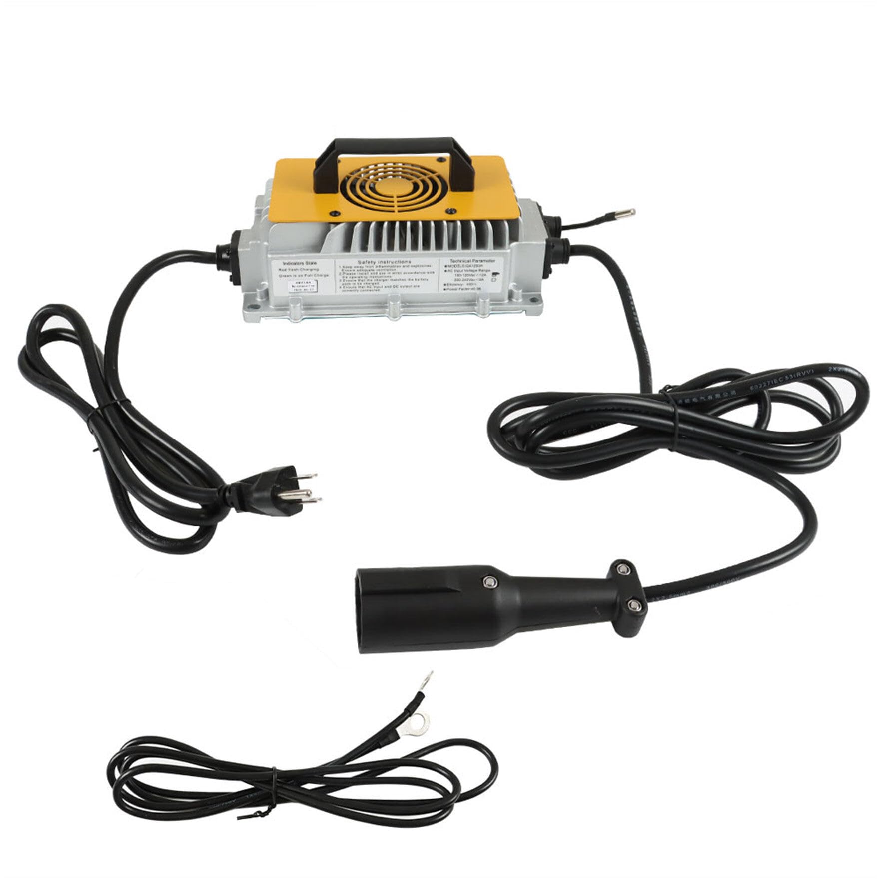 48 Volt 18Amp Battery with 16ft Cable Detachable Plug Replacement for Club Car Golf Cart