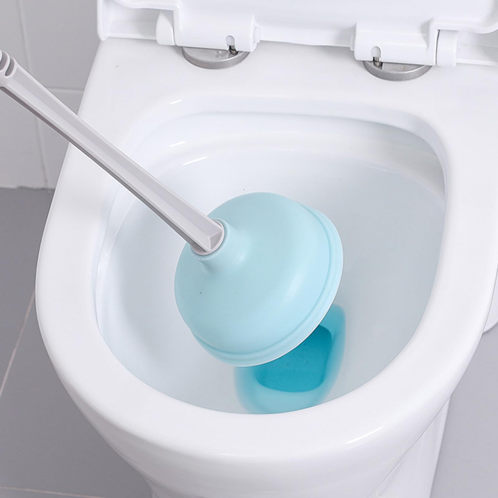 Tłok do Toalety, Silne Ssanie, Wydajny Tłok Spustowy do łazienki, Gumowy Plastik, Dom, Niezbędny Przy Problemach z Zatkanymi Rurami (Acouto5viraceofz-12)