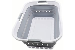 SAMMART 42L (11 gallon) Collapsible Plastic Laundry Basket - Your Perfect Close Basket