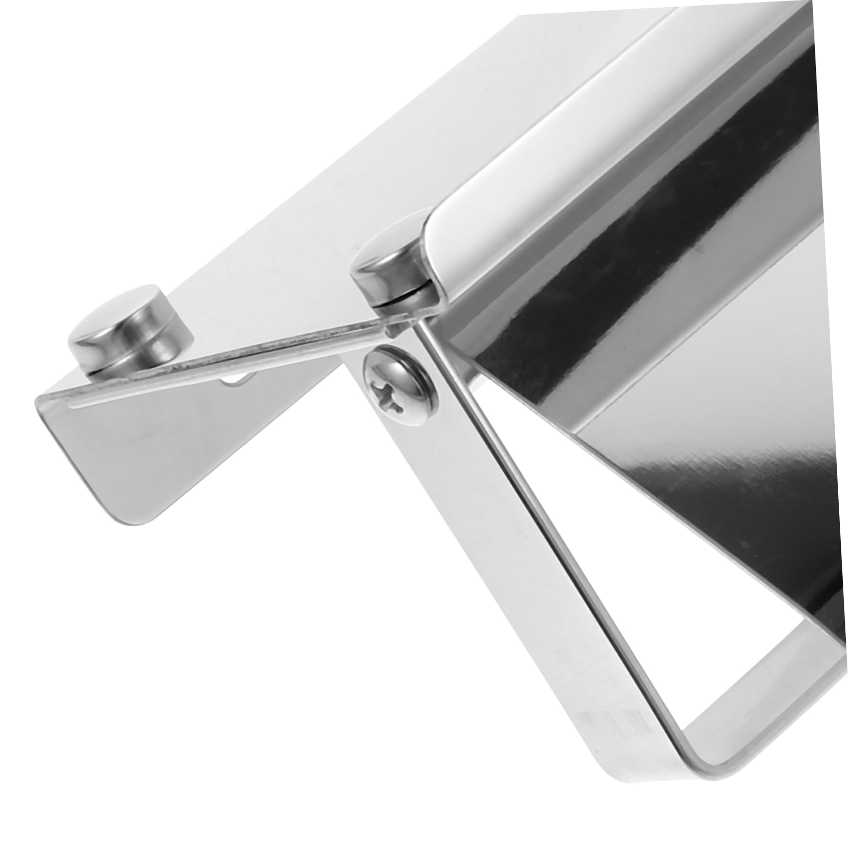 Portarotolo in Acciaio Inox da Parete con Coperchio Carta Igienica | Viti, Finitura Argento Lucida, Uso Bagno e Casa, Resistente alla Ruggine e Durevole
