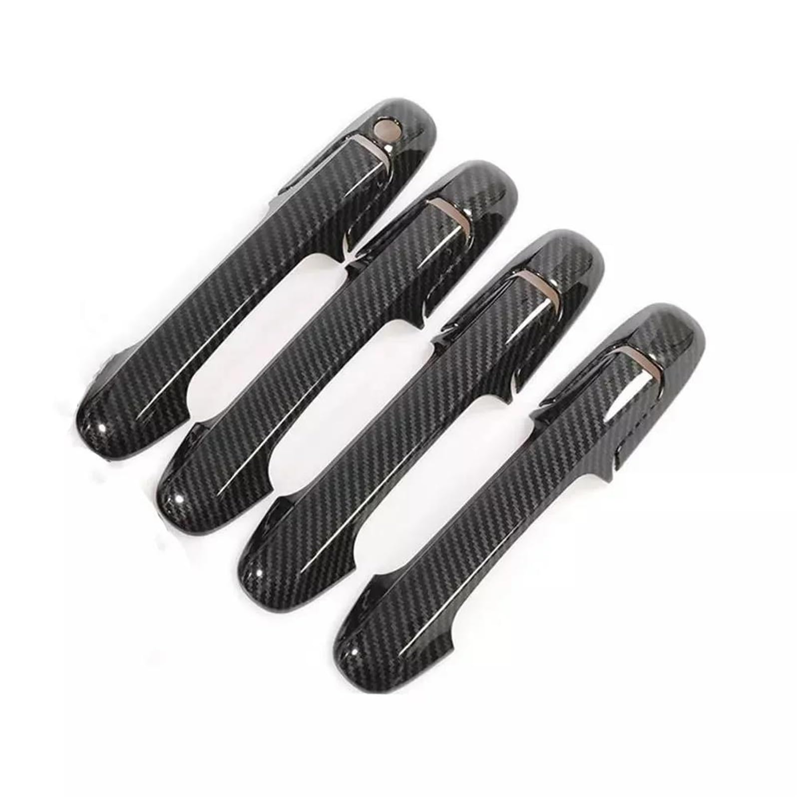 Ysdsls Carbon Car Sticker Door Handle Cover Trim Accessories Protect Decoration For Accord Sedan 2003-2007(Carbon)