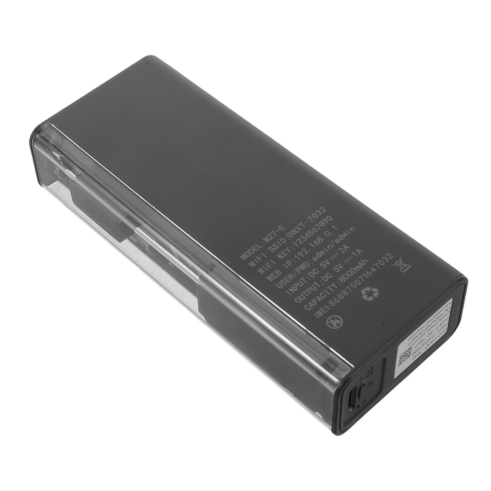POPETPOP Router Portatile Wifi 4G Lte M27 Batteria 8000mah