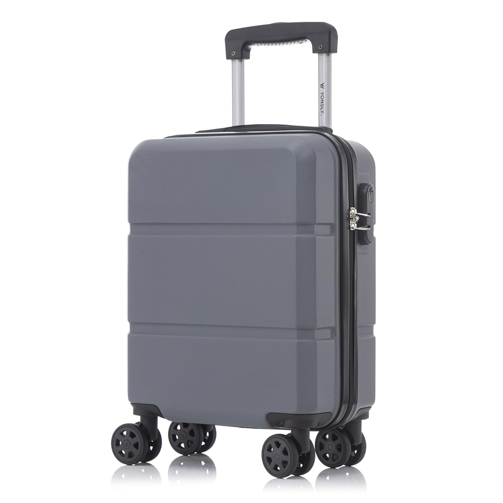 YONSLY Hartschalen Trolley Hartschalen-Trolley 46/55/66/76 cm, Handgepäck, ABS-Hartschale