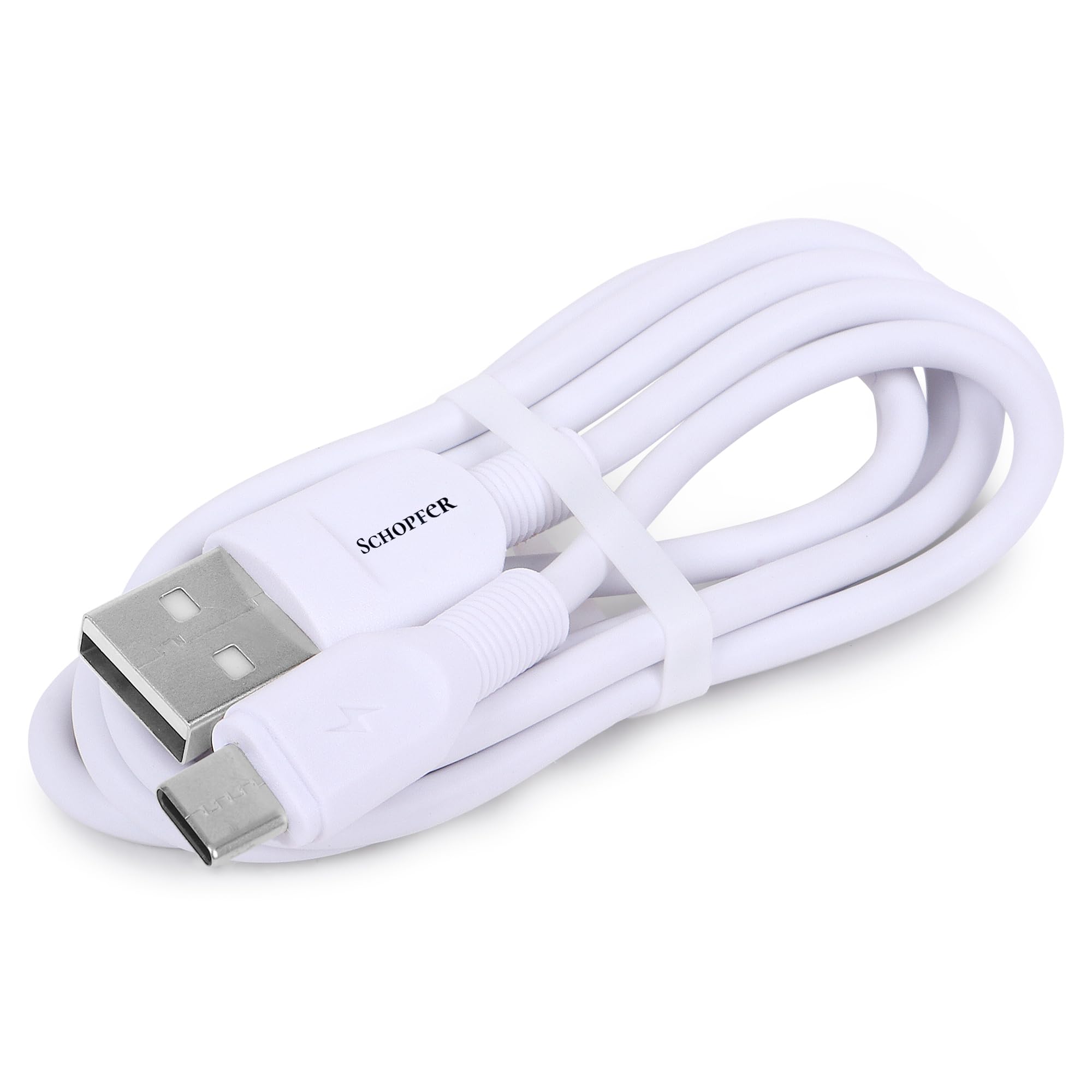SCHOPFER Type A to Type C Fast Charging Cable 5V/4.0 Amp with 480 Mbps Data Transfer Speed Compatible with Android, iOS Devices and Laptops (1 Meter,White) (B0DB2LMV75) Amazon Price History, Amazon Price Tracker