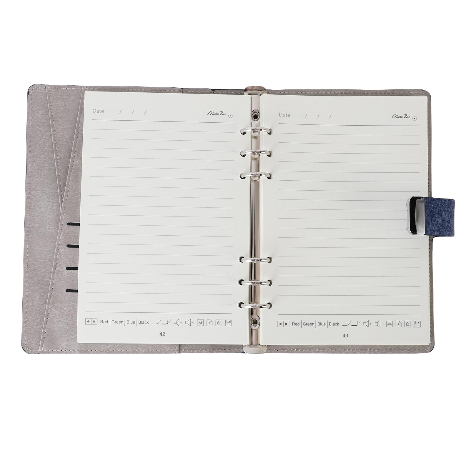 Aramox Carnet Intelligent, Carnet Numérique de Transcription AI avec Stylo Intelligent Réutilisable, Saisie Vocale pour la Prise de Notes, Parfait pour les étudiants et les Professionnels