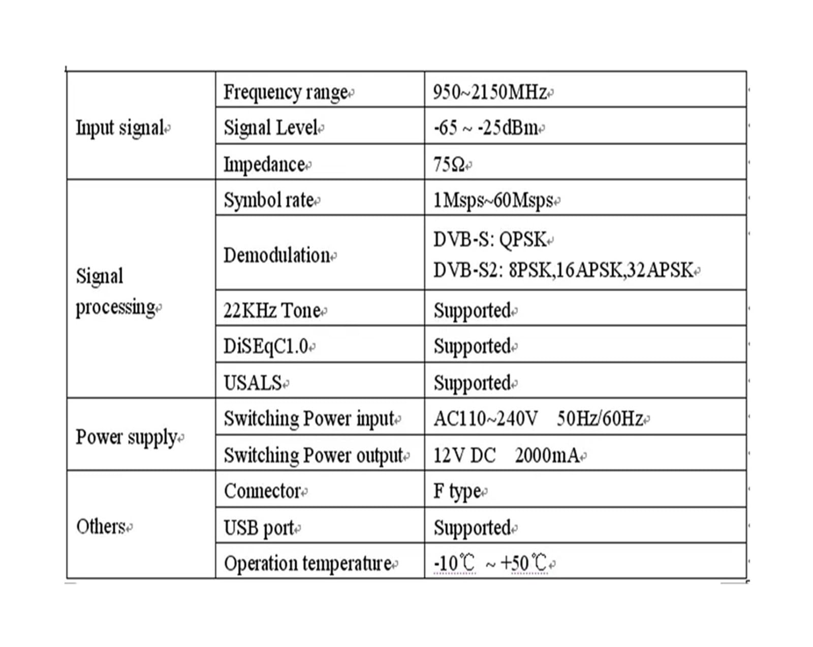 Recherche de Satellites, Détecteur de Satellite SF-710 for récepteur télévision par, écran Couleur DISEqC1.0 avec USB/Boussole, Prise en Charge du Compteur DVBS/DVBS2