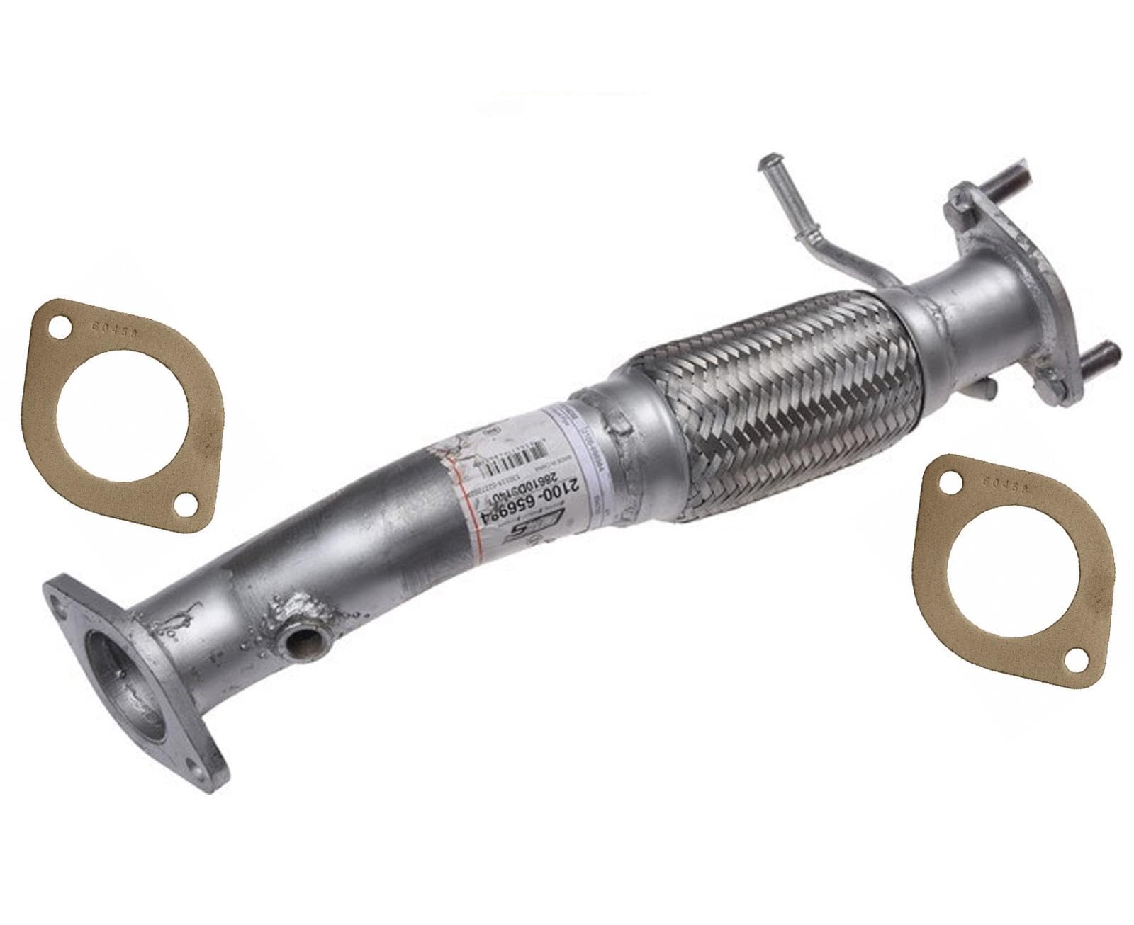 Front Exhaust Pipe W/Gaskets Replacement Parts For Hyundai Tucson 2.0L 2016-2018 All Wheel Drive