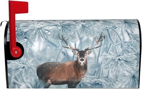 Miniatura 81 de Divertido gnomo de verano para conducir coche y girasol, cubierta magnética para buzón, patrón a cuadros, para decoración del hogar, jardín, 21 x 18