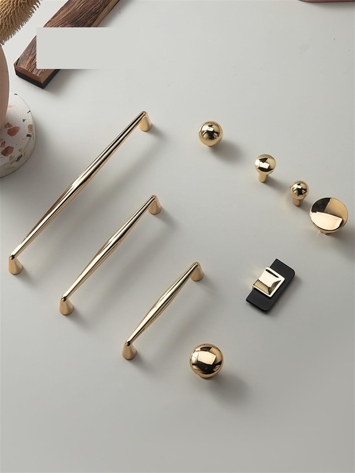 Acldoyyv 6180G-160Mm Golden Cabinet Handle Cabinet Pulls Drawer Pulls And Knobs For Kitchen Furniture Hardware Cupboard Handles 1Pcs (Color : )