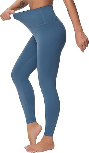 Miniatura 50 de Dragon Fit - Pantalones de yoga de compresión con bolsillos interiores, pantalones deportivos de cintura alta con control de abdomen, leggings