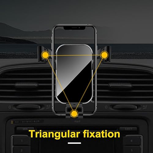 Miniatura 6 de KUNGKIC Para VW Golf 6 MK6 Car Vent Phone Mount para 2008  2019 Volkswagen Golf 6 GTI Rotación 360 Soporte de teléfono celular para 4-6.2 pulgadas