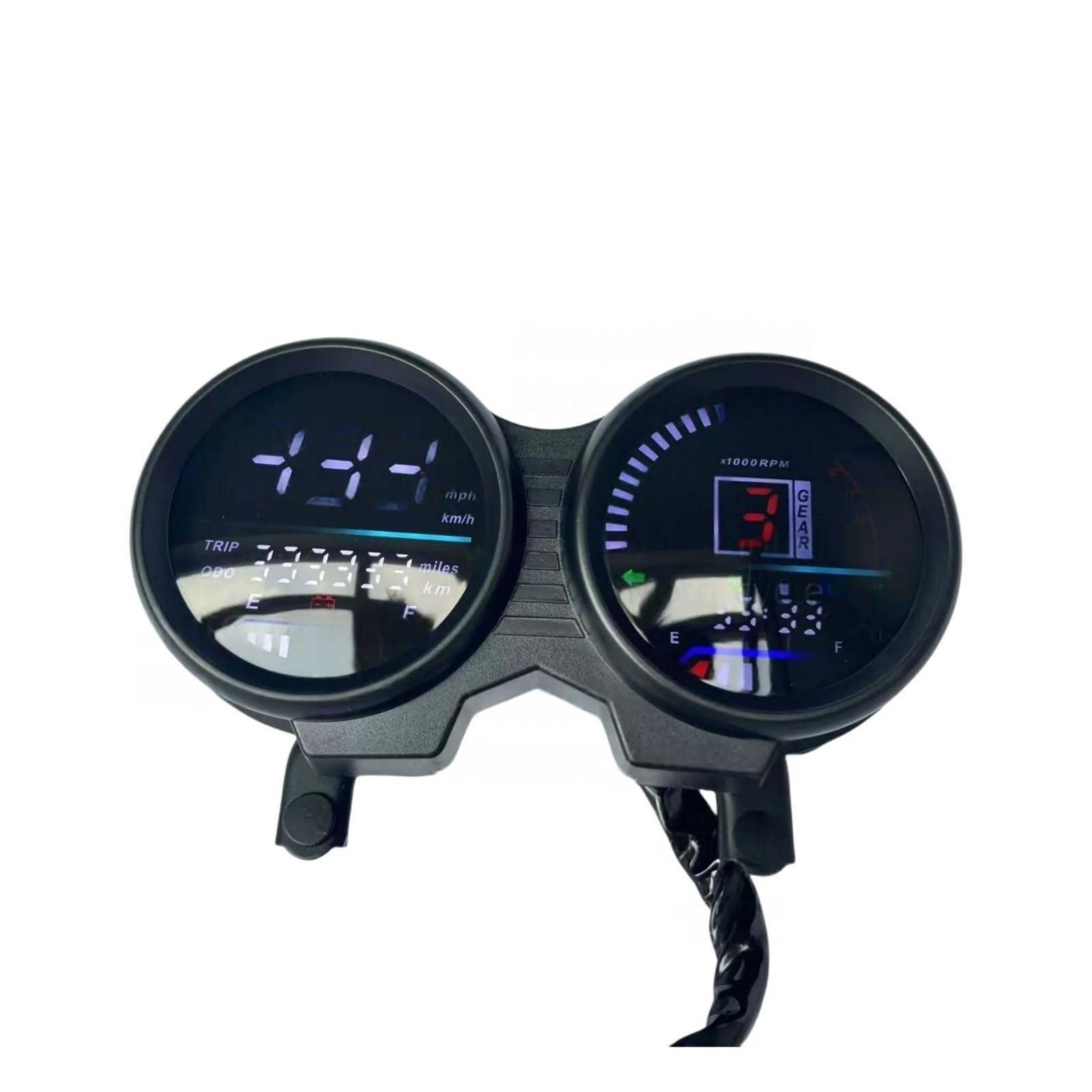 Compteur De Vitesse Numérique À LED Moto pour Bajaj Boxer CT125 CT150 CT100 CT110 pour Kaw&asaki CT125 Platina 100 Tachymètre