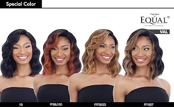Freetress Braids Equal Synthetic 5 Inch Lace Part Wig - VAL (1 Jet Black)