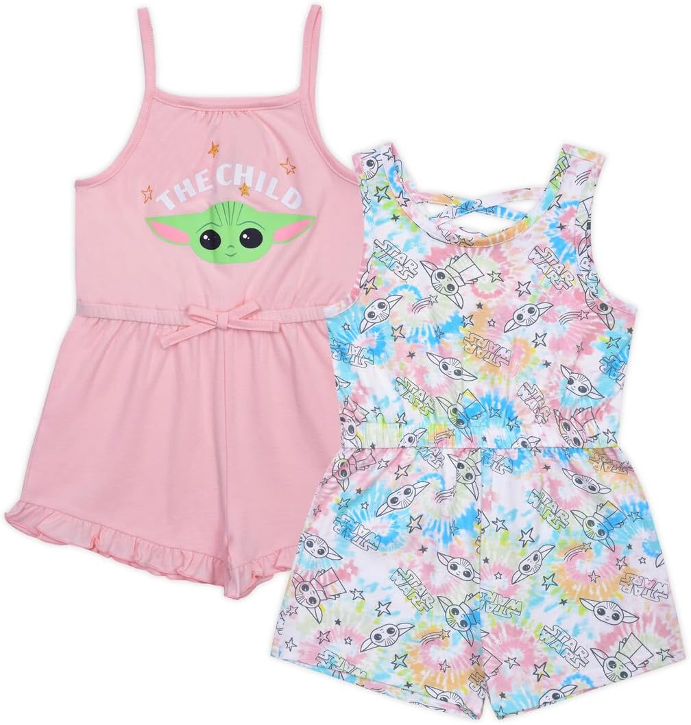 STAR WARS The Mandalorian Baby Yoda Girls' Romper Ubuy
