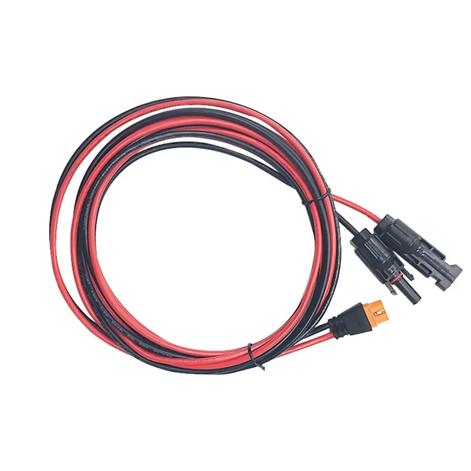 Adapter MC-4 na XT60I, kabel 10/12AWG, kabel do ładowania panelu słonecznego do generatora słonecznego, przenośny stan zasilania, 12AWG 5 m