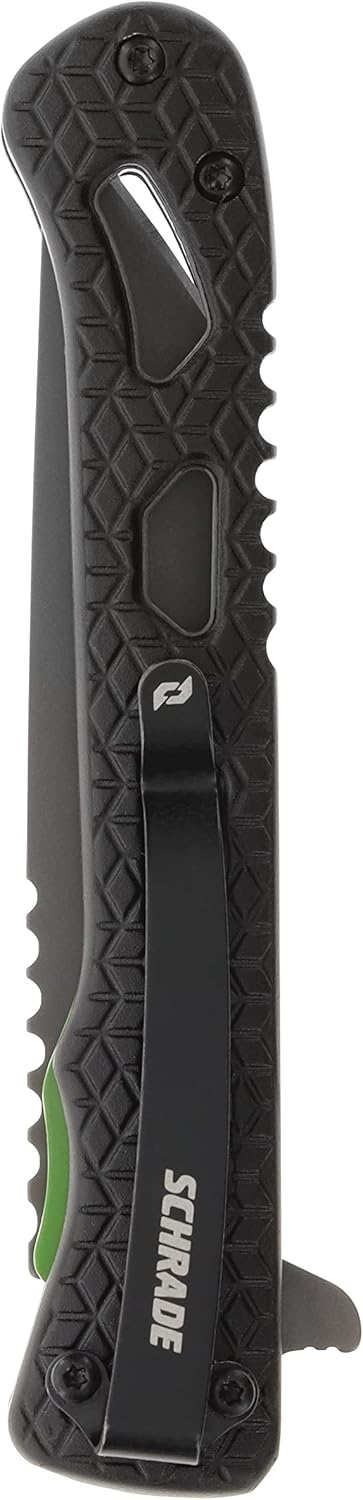Lockdown Inert CLR Folder with Liner Lock, Aluminum Handle, 4.5" Blade, High Carbon Stainless Steel, For Hunting, Survival, and Everyday Carry