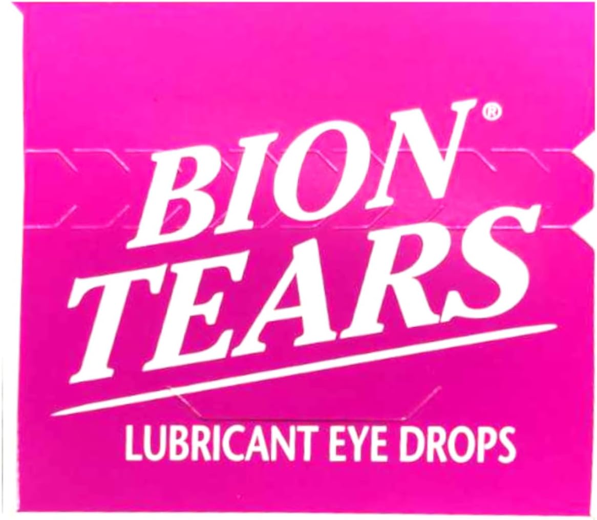 Bion Tears Lubricant Eye Drops-0.015 oz, 28 ct Single Use Vials, 2 pk