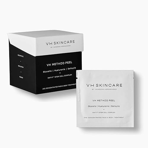 VH Method Peel - 30 tratamientos exfoliantes y iluminadores para la cara y el cuerpo